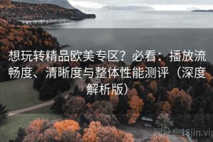 想玩转精品欧美专区？必看：播放流畅度、清晰度与整体性能测评（深度解析版）