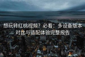 想玩转红桃视频？必看：多设备版本对比与适配体验完整报告