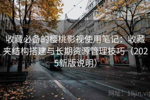 收藏必备的樱桃影视使用笔记：收藏夹结构搭建与长期资源管理技巧（2025新版说明）