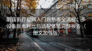 蘑菇影视官网入门到熟练全流程：多设备版本对比与适配体验完整报告（图文加强版）