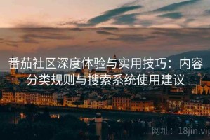 番茄社区深度体验与实用技巧：内容分类规则与搜索系统使用建议