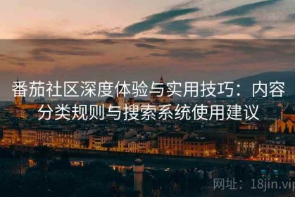 番茄社区深度体验与实用技巧：内容分类规则与搜索系统使用建议