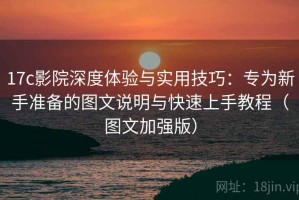 17c影院深度体验与实用技巧：专为新手准备的图文说明与快速上手教程（图文加强版）
