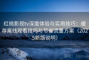 红桃影视tv深度体验与实用技巧：缓存离线观看技巧与节省流量方案（2025新版说明）