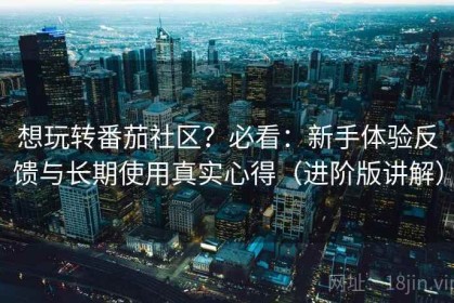 想玩转番茄社区？必看：新手体验反馈与长期使用真实心得（进阶版讲解）