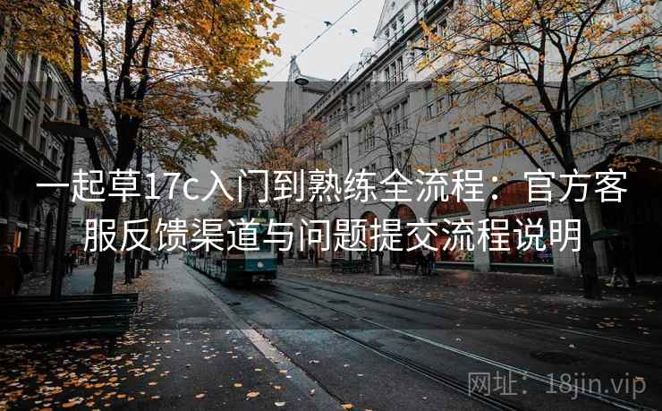 一起草17c入门到熟练全流程：官方客服反馈渠道与问题提交流程说明