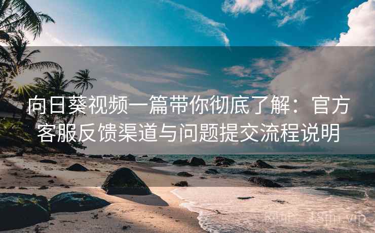 向日葵视频一篇带你彻底了解：官方客服反馈渠道与问题提交流程说明