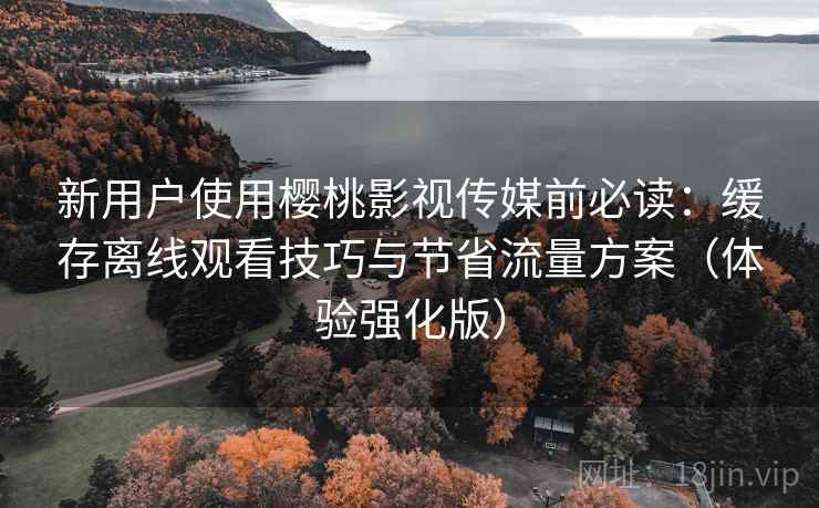 新用户使用樱桃影视传媒前必读：缓存离线观看技巧与节省流量方案（体验强化版）