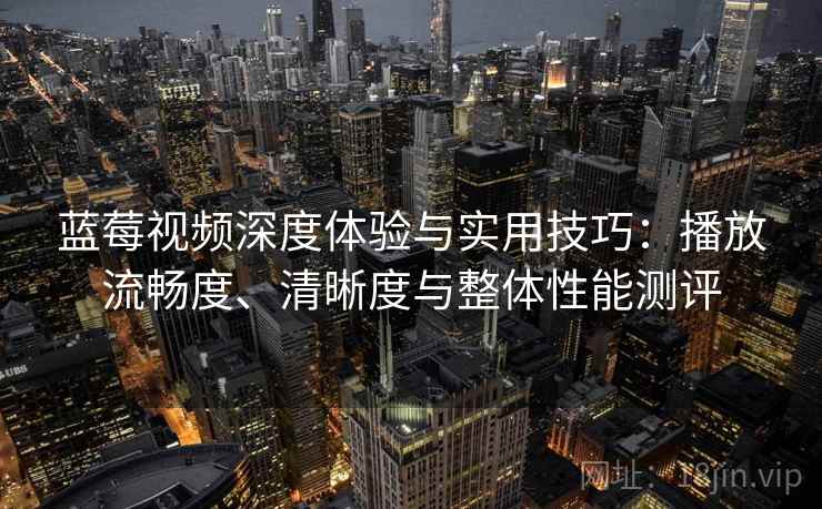 蓝莓视频深度体验与实用技巧：播放流畅度、清晰度与整体性能测评