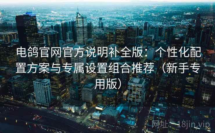 电鸽官网官方说明补全版：个性化配置方案与专属设置组合推荐（新手专用版）