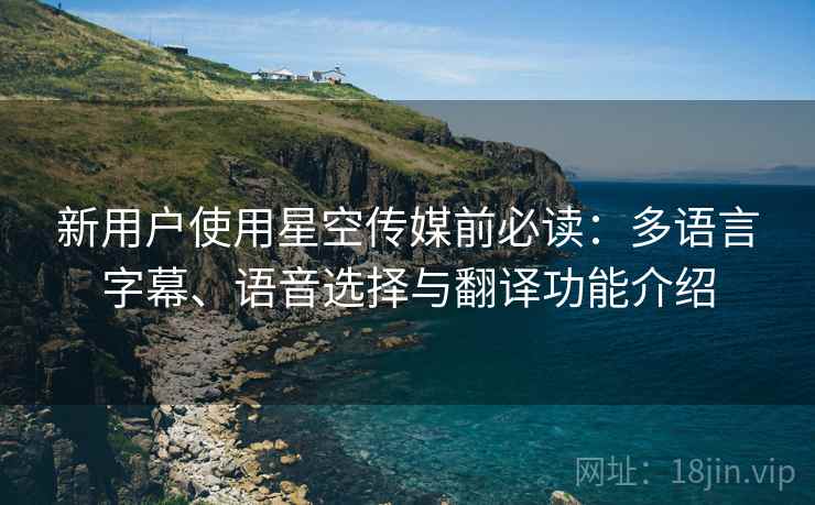 新用户使用星空传媒前必读:多语言字幕、语音选择与翻译功能介绍 新用户使用星空传媒前必读:多语言字幕、语音选择与翻译功能介绍