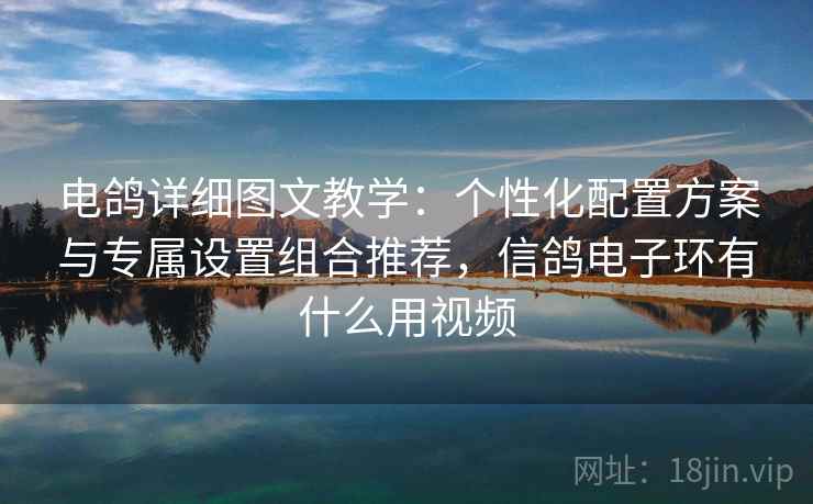 电鸽详细图文教学:个性化配置方案与专属设置组合推荐,信鸽电子环有什么用视频 电鸽详细图文教学:个性化配置方案与专属设置组合推荐,信鸽电子环有什么用视频