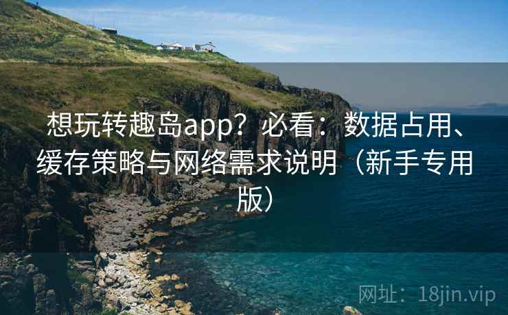 想玩转趣岛app?必看:数据占用、缓存策略与网络需求说明(新手专用版) 想玩转趣岛app?必看:数据占用、缓存策略与网络需求说明(新手专用版)