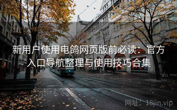 新用户使用电鸽网页版前必读:官方入口导航整理与使用技巧合集 新用户使用电鸽网页版前必读:官方入口导航整理与使用技巧合集